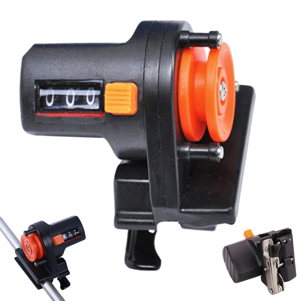 Fishing Line Spool - คลิปหนีบสายเบ็ดตกปลาพร้อมเครื่องวัดความลึกแบบดิจิตอลที่แม่นยำสำหรับการตกปลาแบบลูร์ ตกปลาบนแพ และตกปลาในน้ำเค็ม ﻿
