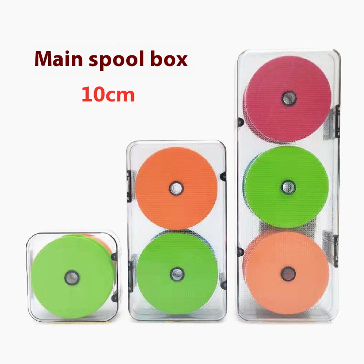 Fishing Line Box - 10 ซม.EVA โฟมไขลานแผ่นสายตกปลาเก็บ SPOOL Fly อุปกรณ์ตกปลากล่องเก็บ
