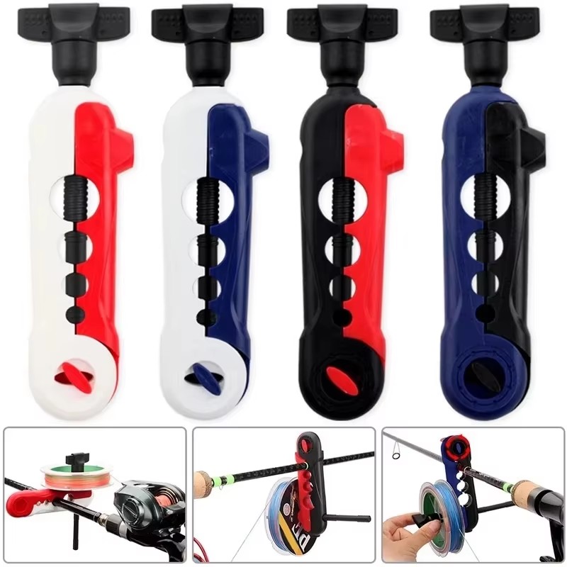 Fishing Line Spool - เครื่องม้วนสายเอ็นตกปลาแบบพกพา 2/1 ชิ้น สำหรับรอกสปินนิ่ง รอกเบทคาสติ้ง อุปกรณ์ตกปลาคาร์พ