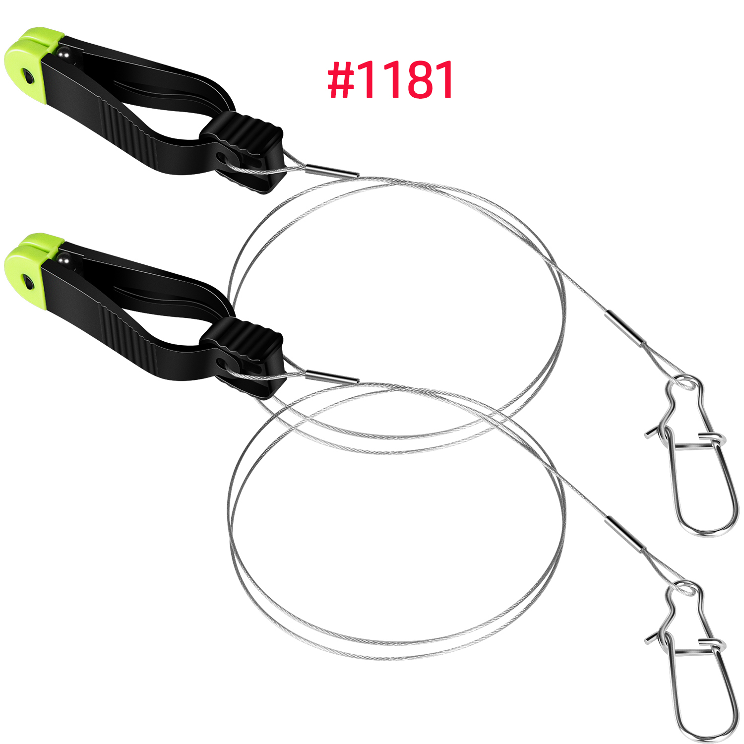 Tippet Line - คลิปล็อคสายรัด 1181 สำหรับ Scotty Downrigger, ปรับระดับได้ด้วย