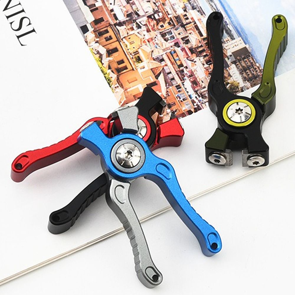 Fishing Line Cutter - อลูมิเนียมอัลลอยด์ตกปลาคีมกรรไกรทองสีดําสีฟ้าอเนกประสงค์เครื่องตัดสายตกปลา PE คีมตกปลา Hook Remover