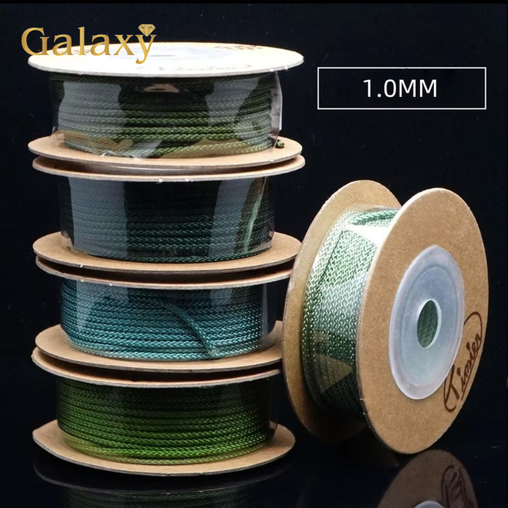 Braided Line - 18 M/ม้วนเครื่องประดับด้าย 1.0 มม.สําหรับเครื่องประดับ DIY ทําสร้อยข้อมือสร้อยคอ