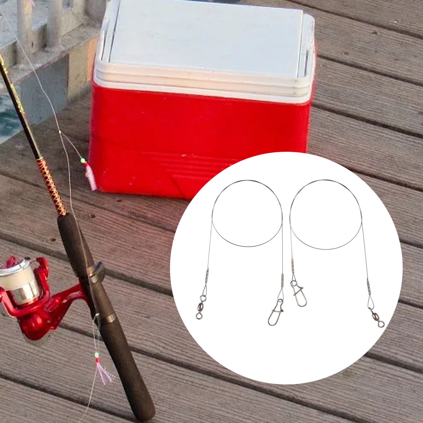 สายลวดไทเทเนียมสำหรับตกปลา 2 ช - Fishing Line Winder บทวิจารณ์และราคา