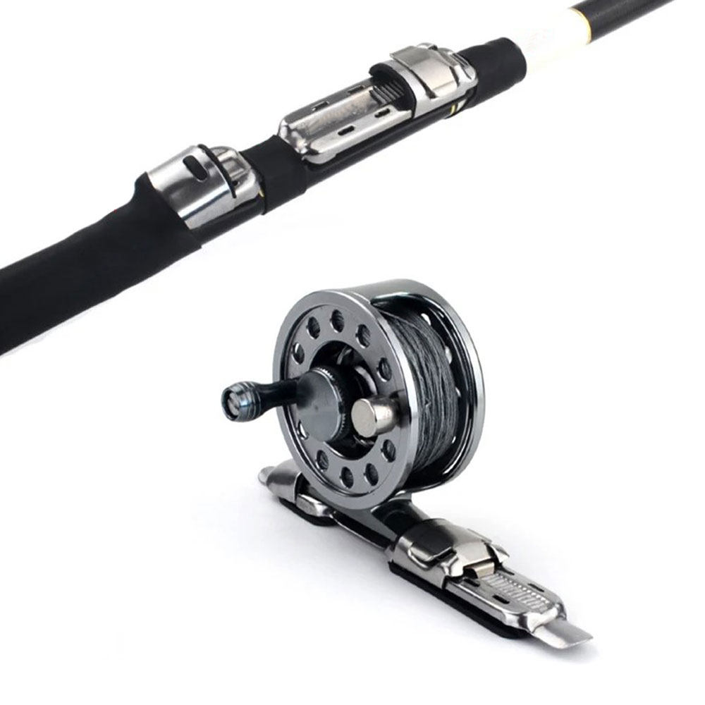 รอกตกปลาสแตนเลสสำหรับติดเบาะนั - Fishing Line Spool บทวิจารณ์และราคา