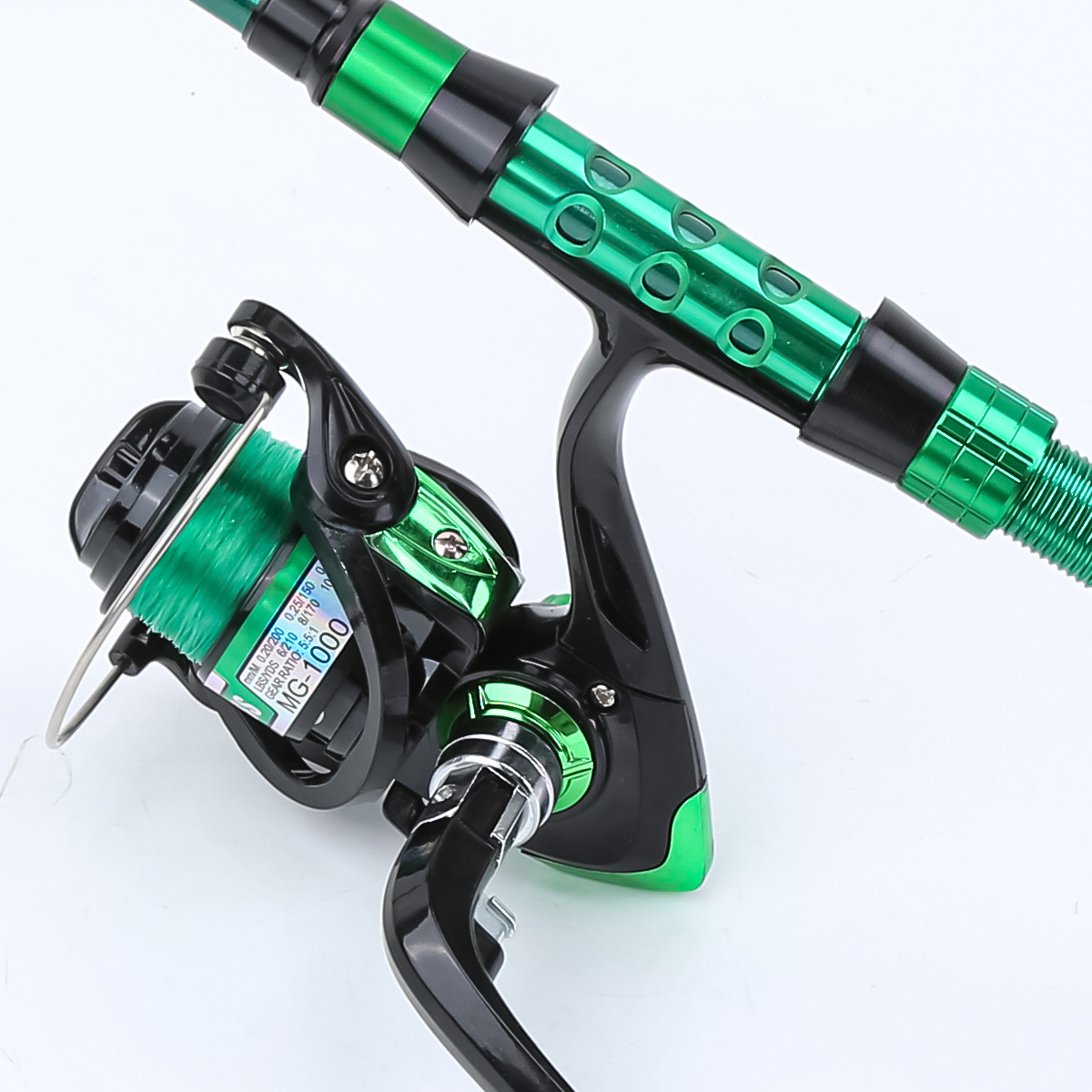 ชุดคันเบ็ดตกปลาทะเลแบบยืดหดได้ - Fishing Line Spooler บทวิจารณ์และราคา