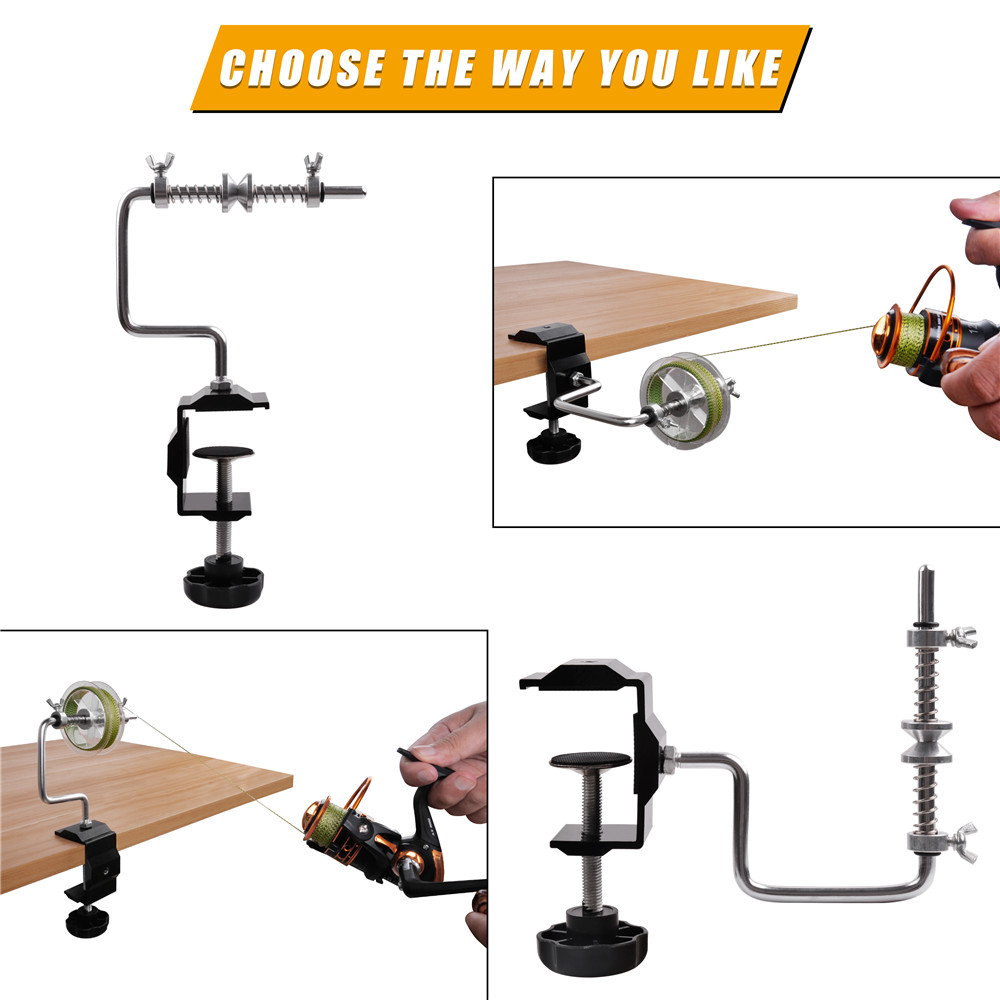 แบบพกพาสายตกปลา Winder พร้อม C - Fishing Line Spool บทวิจารณ์และราคา